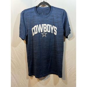 Nike Blue Cowboys Short Sleeve Tee